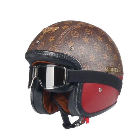 faux louis vuitton leather scooter helmet|louis vuitton dupe boots.